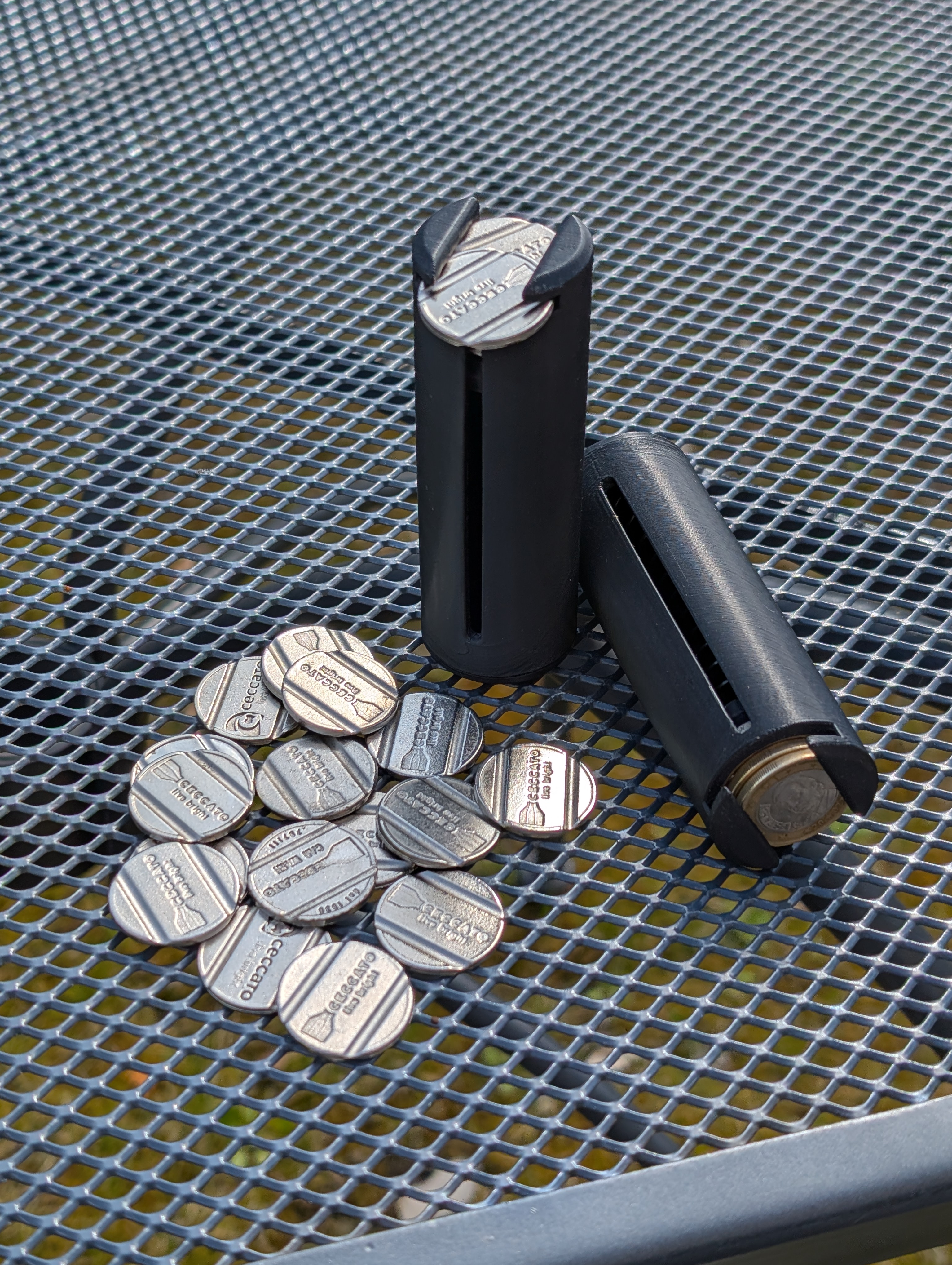 Auto Wasch- Münzen / Coins / Token Halter - Ordnung im Fahrzeug