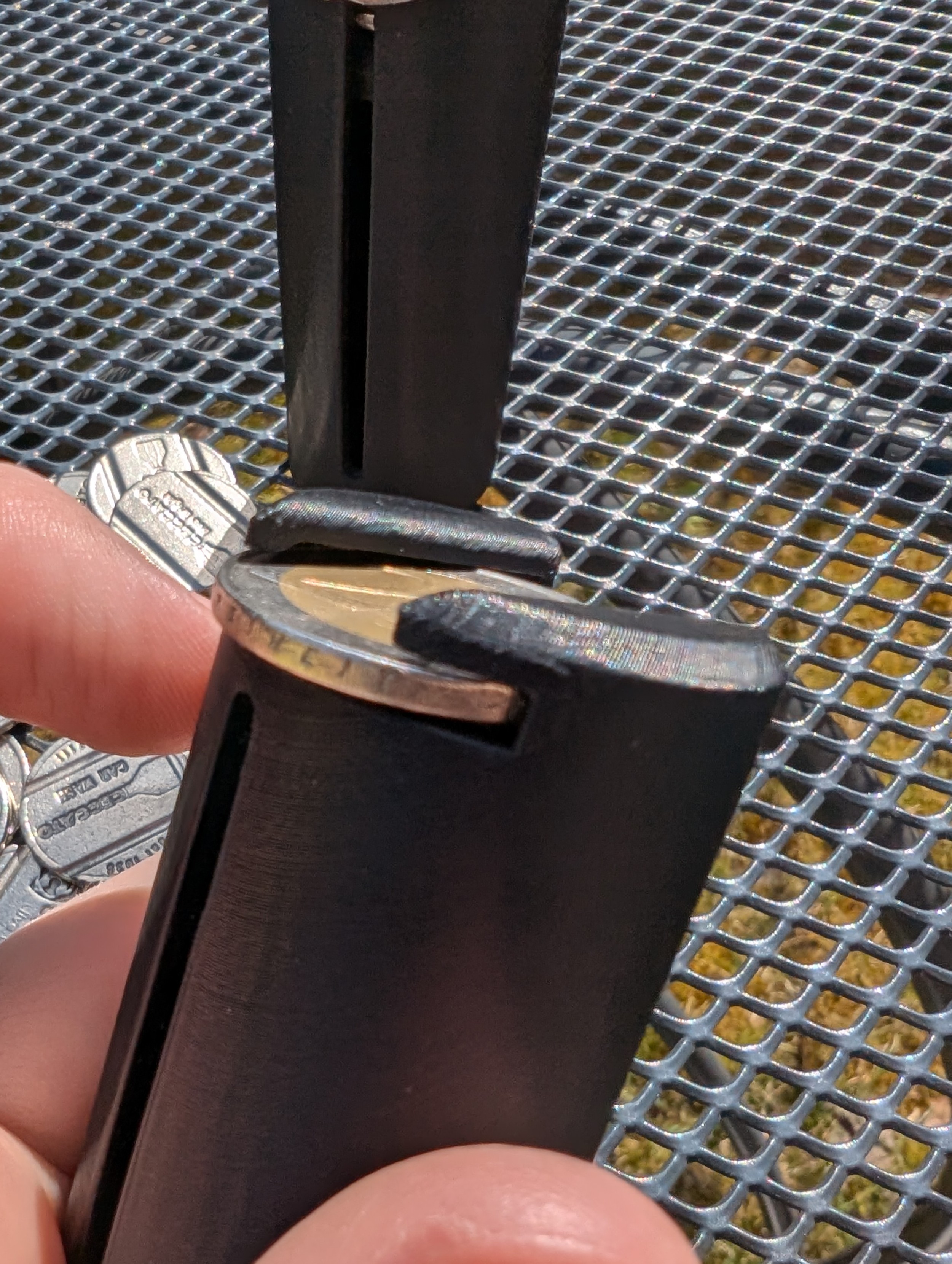 Auto Wasch- Münzen / Coins / Token Halter - Ordnung im Fahrzeug